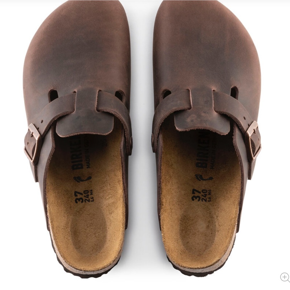 Birkenstock Leather Clogs
